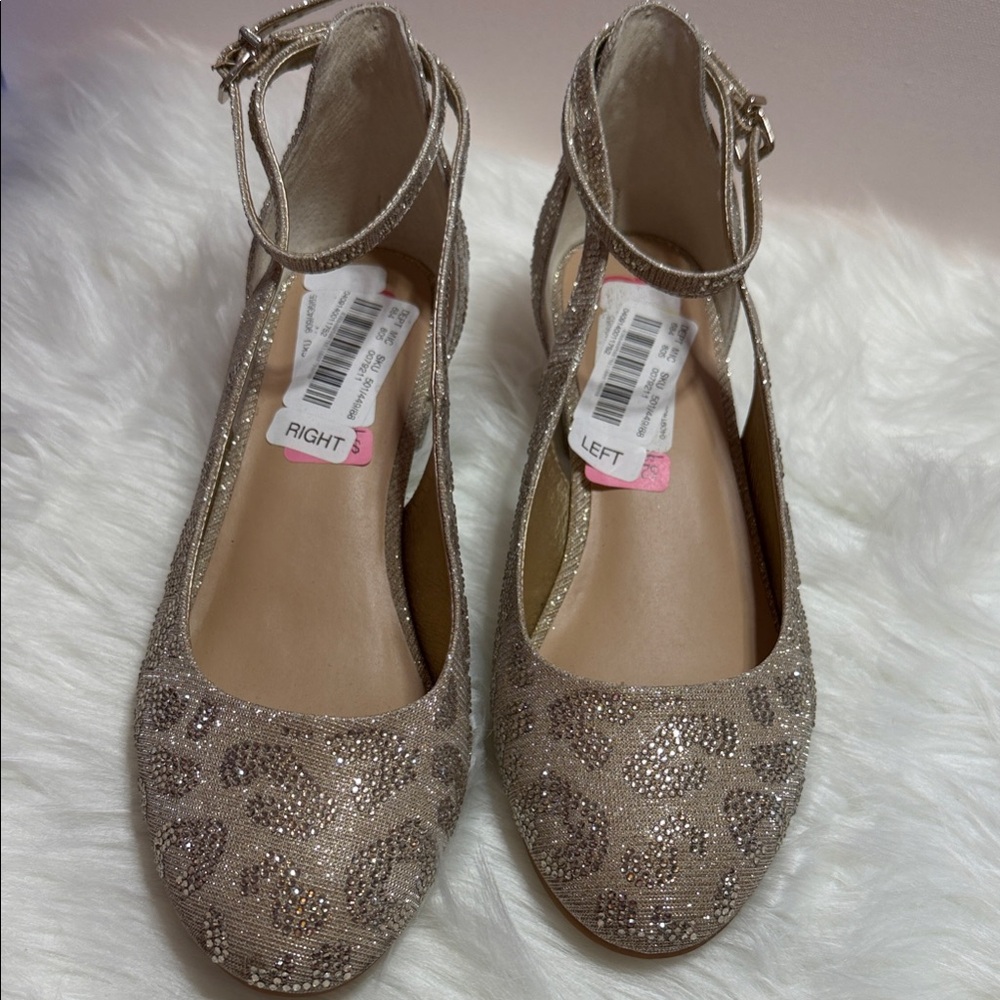 GB girls Elegant Glittery Shoes
